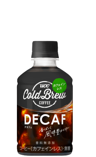 UCC Cold Brew COFFEE DECAFの商品写真