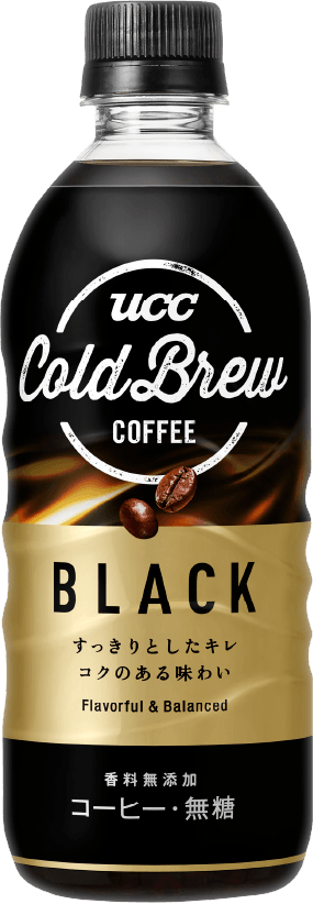 UCC Cold Brew COFFEE BLACKの商品写真