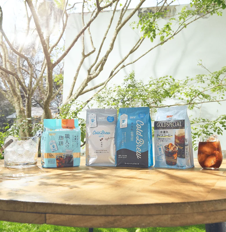 UCC コールドブリュー対応 商品ラインナップ
