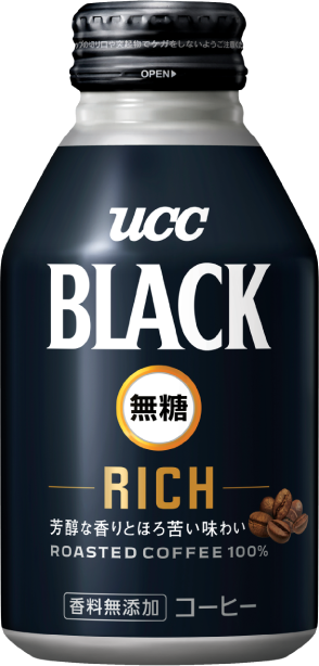 BLACK無糖 RICH リキャップ缶 275g
