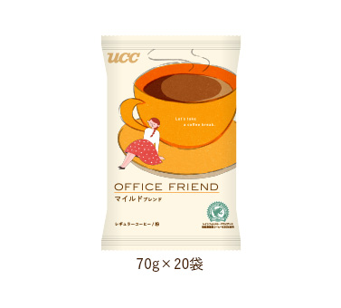 UCC OFFICE FRIEND マイルドブレンド(粉)フィルター入り