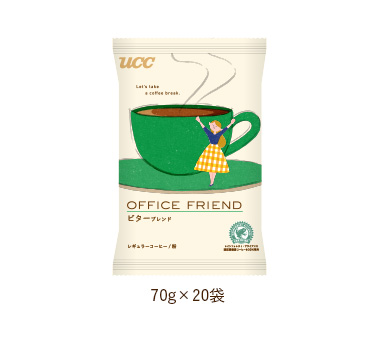 UCC OFFICE FRIEND ビターブレンド(粉)フィルター入り