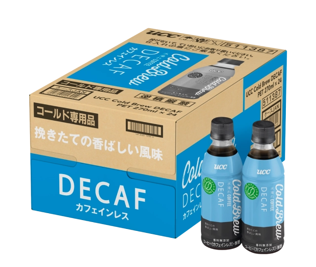 UCC Cold Brew DECAF PET 270ml