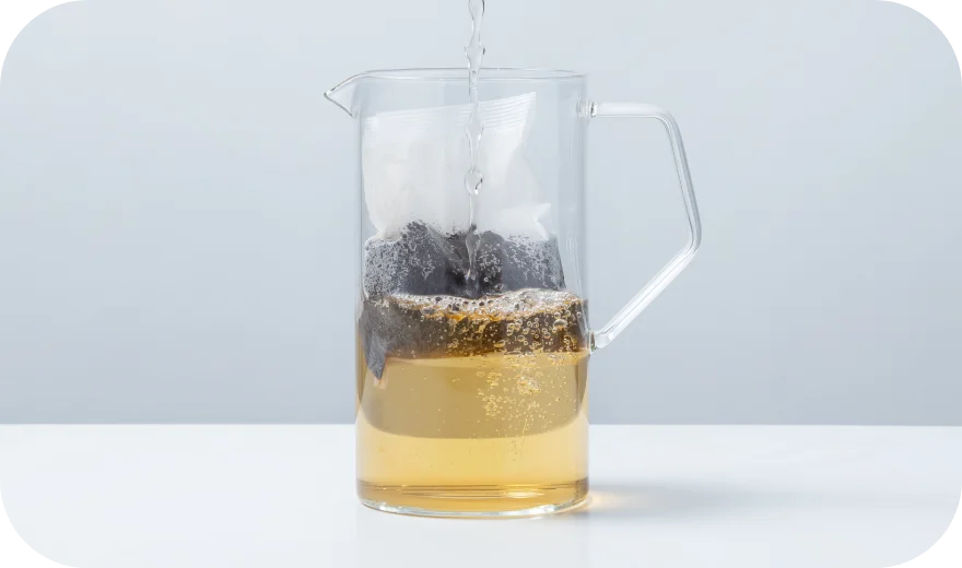 残りの水を注ぐ(※おすすめ水量)