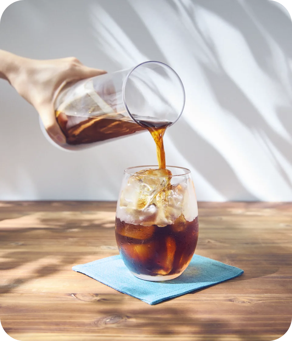 コーヒーバッグでたのしむ。