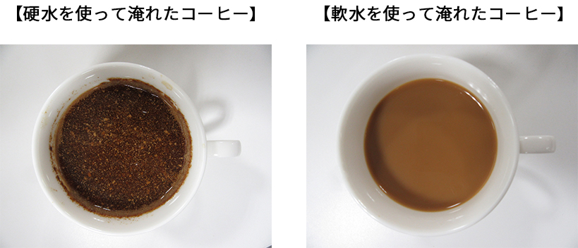 インスタントコーヒーを淹れる時 コーヒー粉とクリーミングパウダーを入れたカップに ミネラルウォーター 硬水 を沸かした熱湯を注いだら ツブツブが浮いてきたのですがなぜですか コーヒーはucc上島珈琲