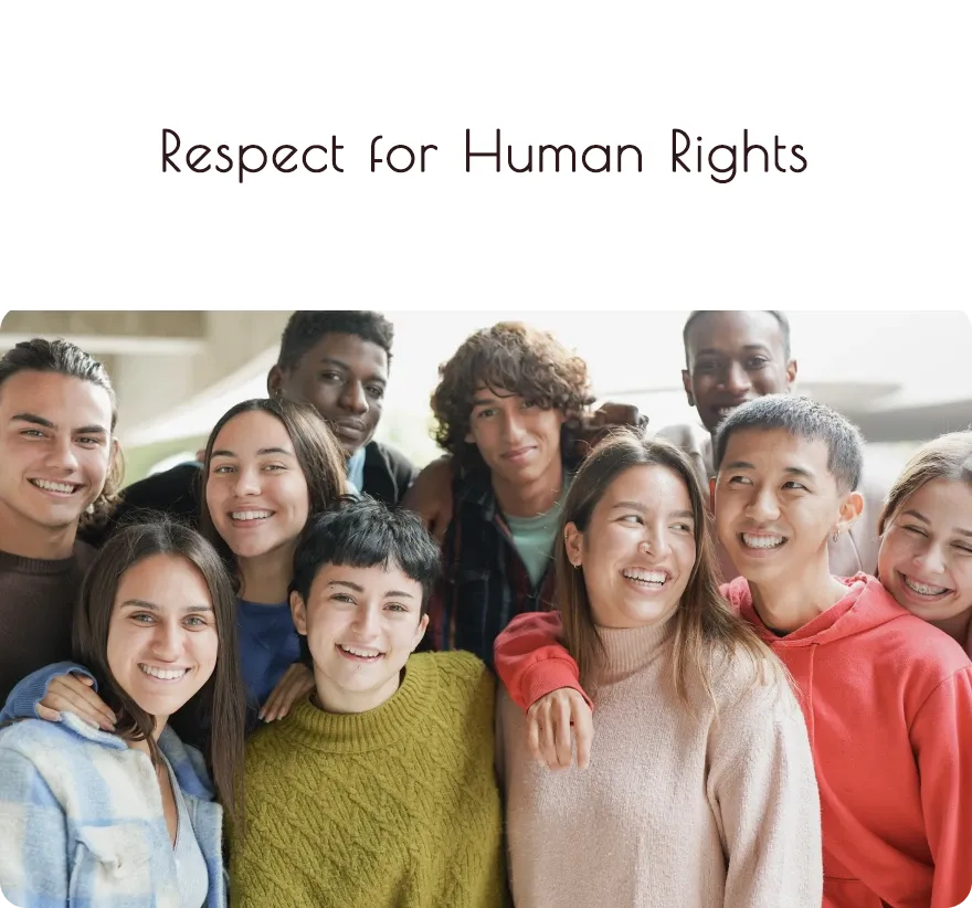 人権の尊重 Respect for Human Rights