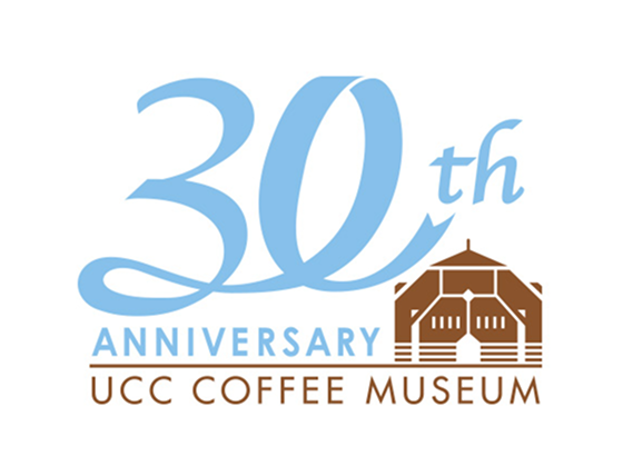 UCC COFFEE MUSEUM 30th ANNIVERSARY ロゴ