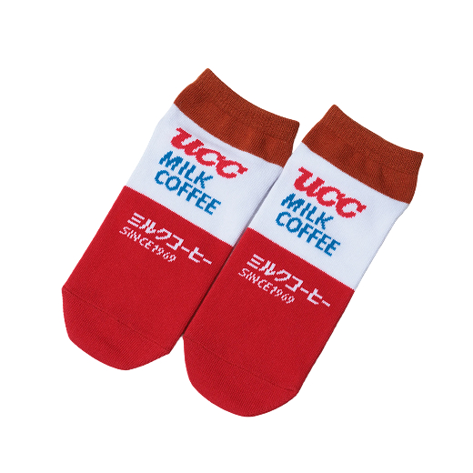 靴下（UCC ミルクコーヒー）