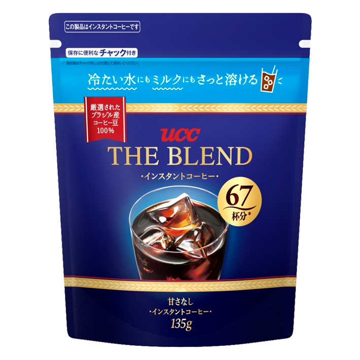 ザ・ブレンド インスタントコーヒー 袋135g | コーヒーはUCC上島珈琲