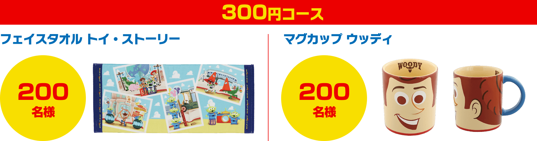 300円コース