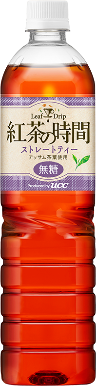 紅茶の時間 ストレートティー 無糖 PET900ml